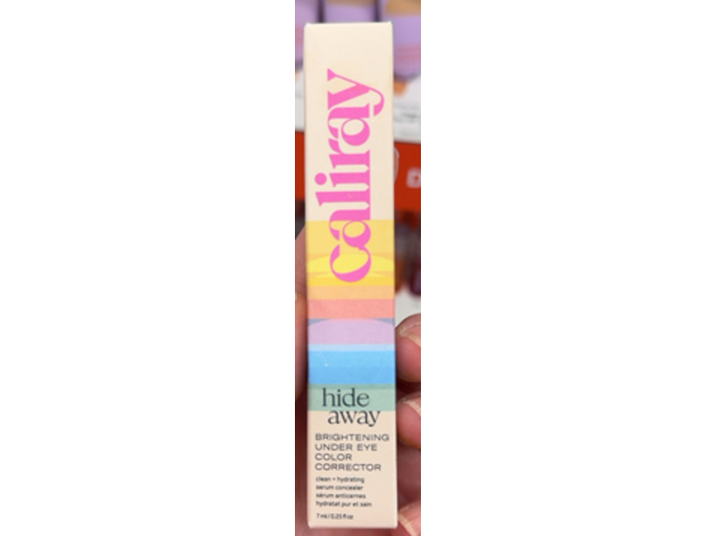 Caliray Hideaway Brightening Under Eye Color Corrector, Pale Sun, 0.25 fl oz/7 mL