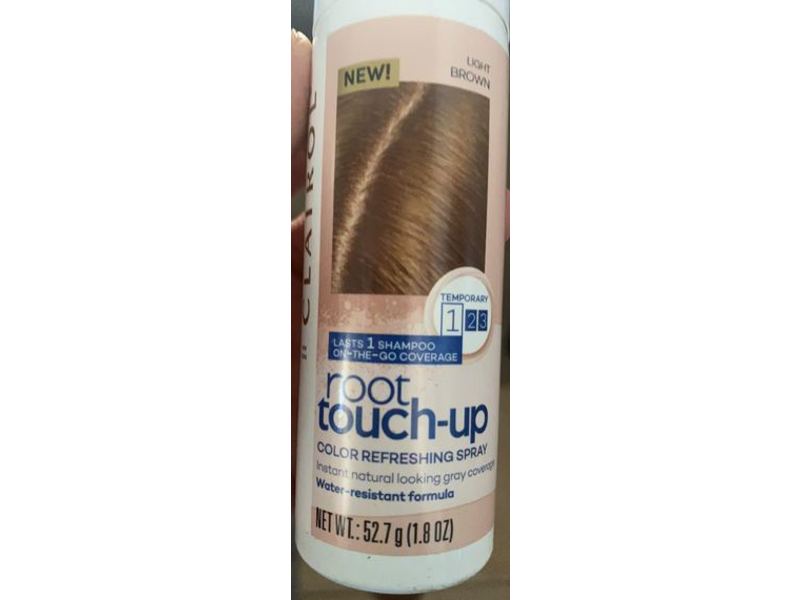 Clairol Root Touch-Up Color Refreshing Spray, Light Brown, 1.8 oz/52.7 g