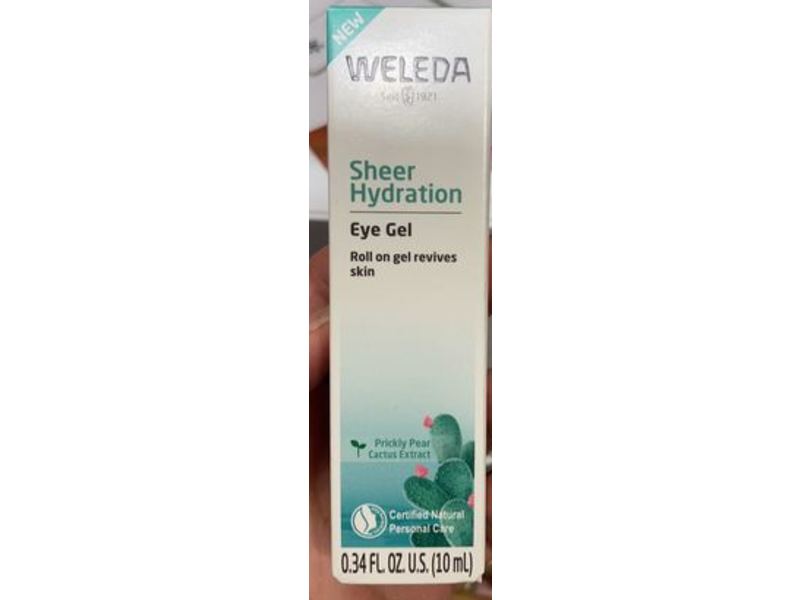 Weleda Sheer Hydration Eye Gel, 0.34 fl oz/10 mL