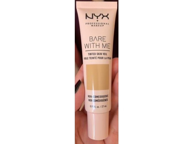 Nyx Professional Makeup Bare with Me Tinted Skin Veil, Beige Camel, 0.91 fl oz/27 mL
