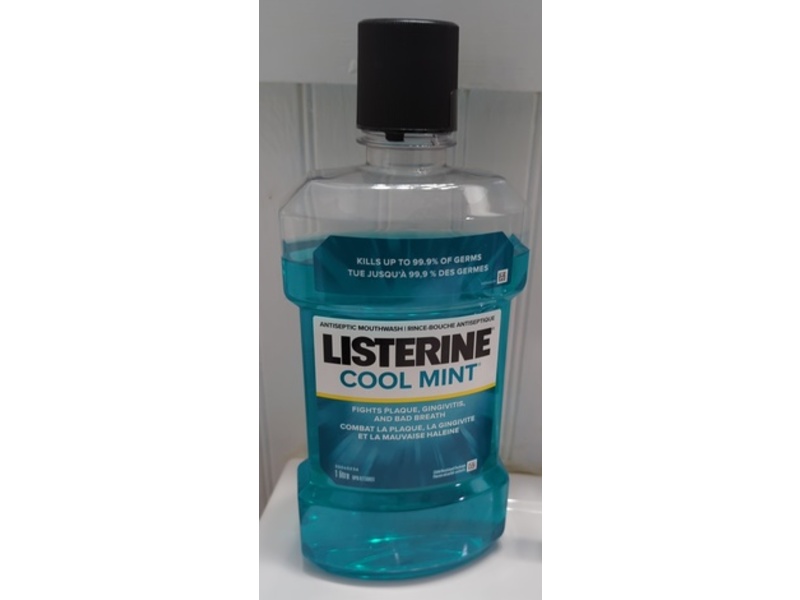 Listerine Antiseptic Mouthwash, Cool Mint, 1L