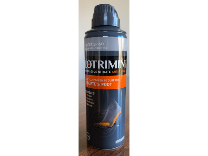 Lotrimin Antifungal Athlete's Foot Powder Spray, 4.6 oz/133 g, Pack Of 3
