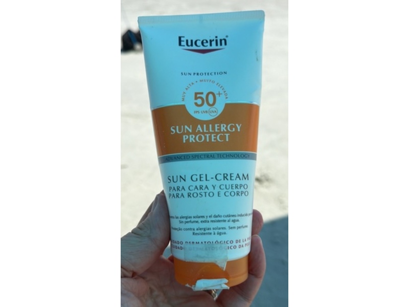 Eucerin Sun Allergy Protect Sun Gel-Cream, SPF 50+, 200 mL