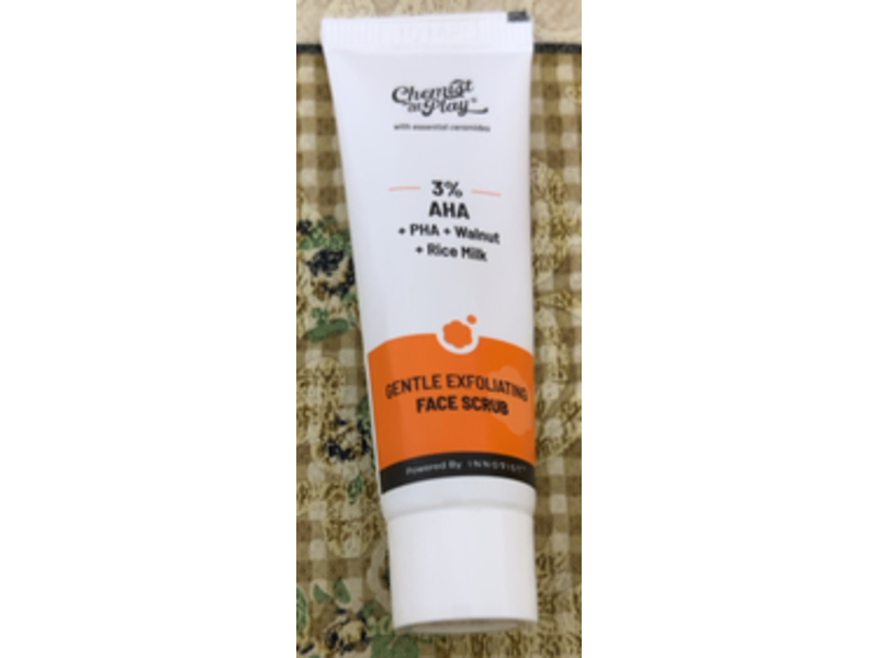 Chemist At Play Gentle Exfoliating Face Scrub, 0.40 fl oz.12 mL