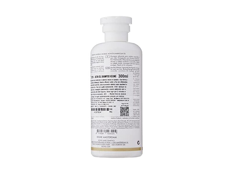 KEUNE CARE Satin Oil Shampoo, 10.1 Oz.