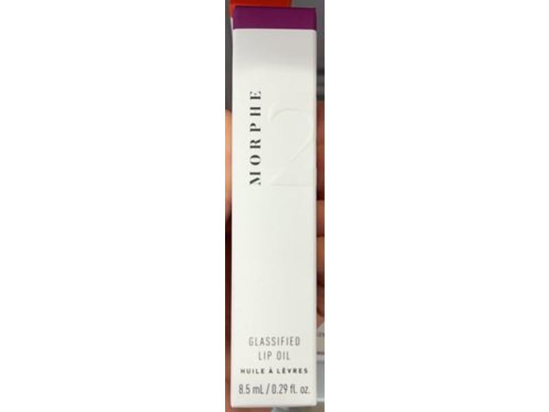 Morphe Glassified Lip Oil, 2, Shiny Dancer, 0.29 fl oz/8.5 mL