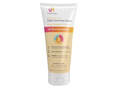vH Essentials Daily Feminine Wash, 6 fl oz/177 mL
