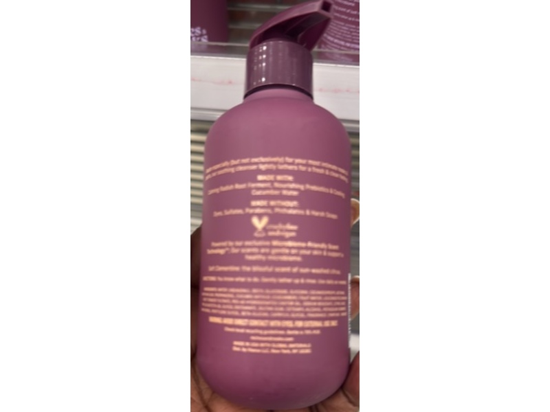 Niches & Nooks Wash Your Nooks Gentle Cleanser, Soft Clementine, 7 fl oz/207 mL