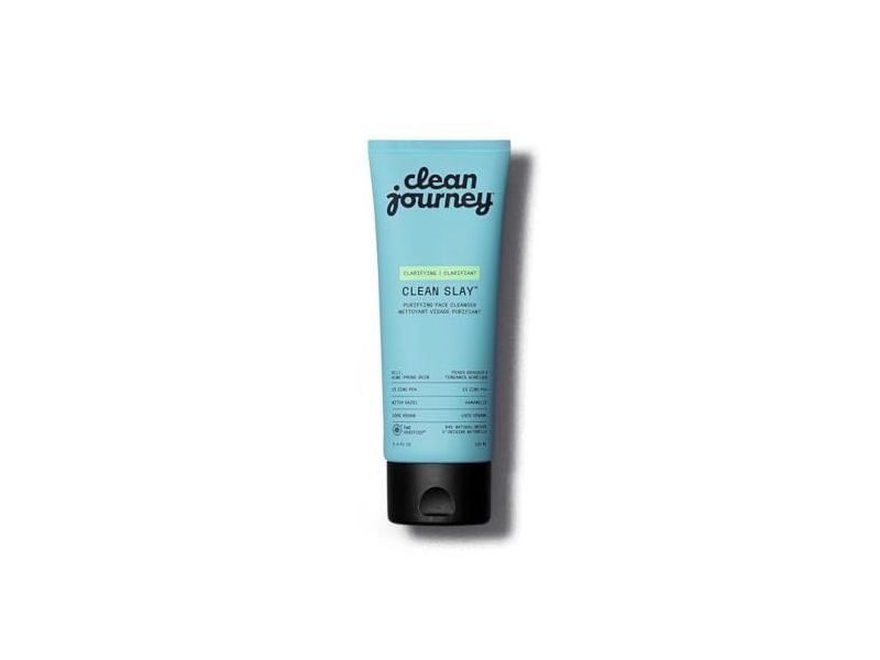 cleanjourney Clean Slay Purifying Face Cleanser, 3.4 fl oz/100 mL