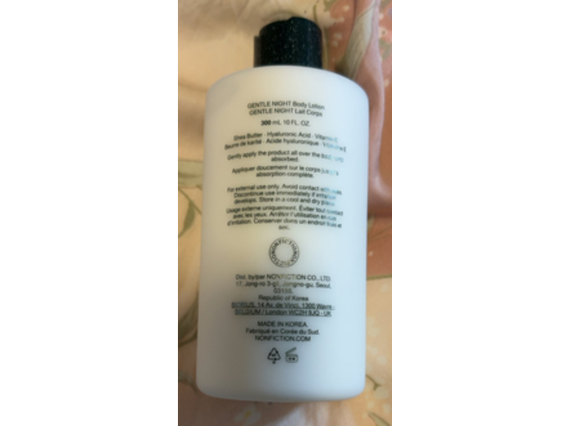 Nonfiction Gentle Night Body Lotion, 10 fl oz/300 mL