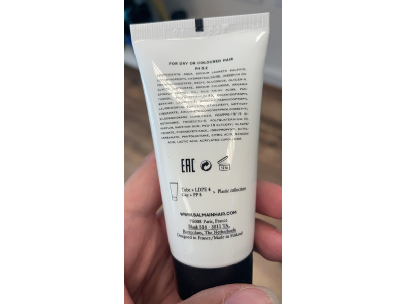 Balmain Paris Moisturizing Shampoo, 1.69 fl oz/50 mL