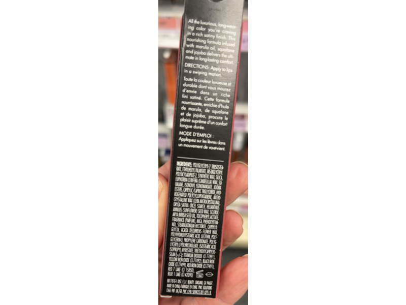 e.l.f. O Face Satin Lipstick, Effortless, 0.13 oz/3.8 g