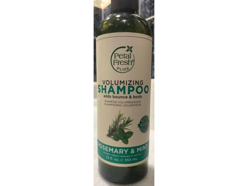 Petal Fresh Pure Volumizing Shampoo, Rosemary & Mint, 12 fl oz/355 mL
