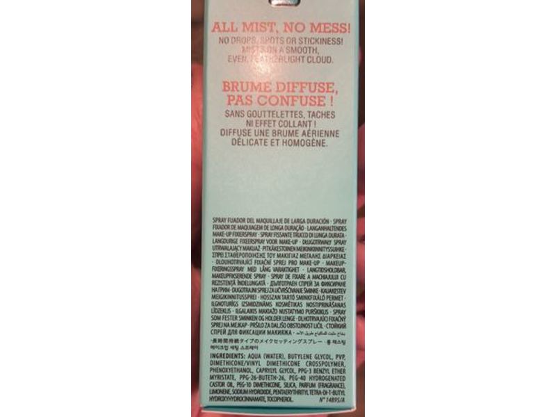 Benefit Cosmetics The Porefessional Long-Lasting Makeup Setting Spray, Super Setter, 1 fl oz/30 mL