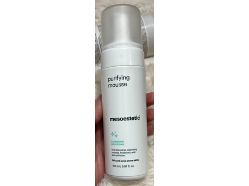 Mesoestetic Purifying Mousse, 5.07 fl oz/150 mL