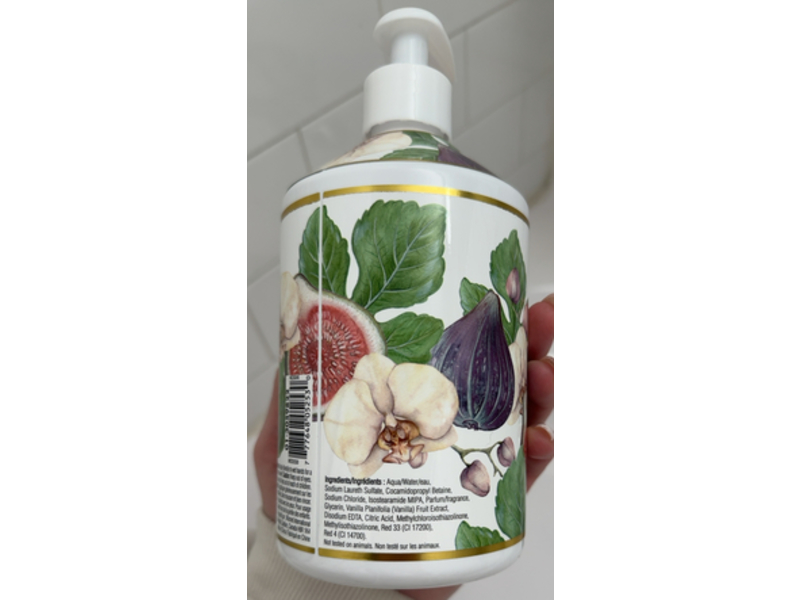 Orchard & Vine Hand Soap, Vanilla Fig, 21.5 fl oz/636 mL