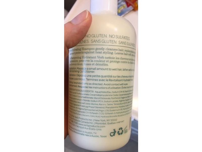 Verb Hydrating Shampoo,12 fl oz/355 mL