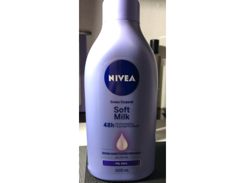 Nivea Soft Milk Body Cream, Piel Seca, 1000 mL