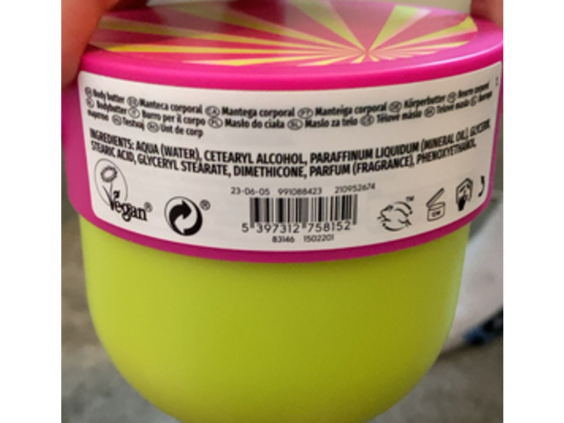 Bubbles Body Butter, 10.1 fl oz/300 mL