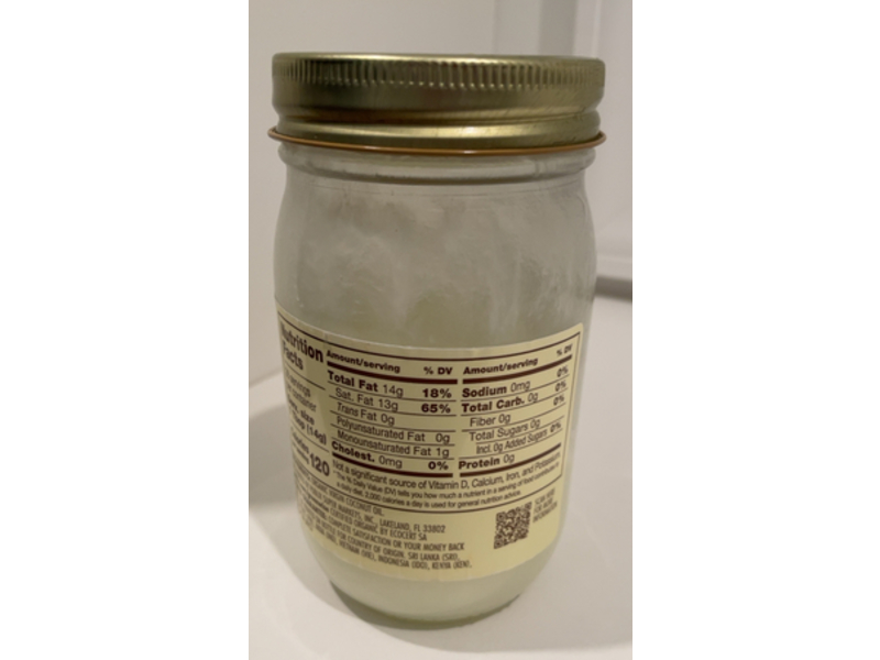 Greenwise Virgin Coconut Oil, 14 fl oz/414 mL