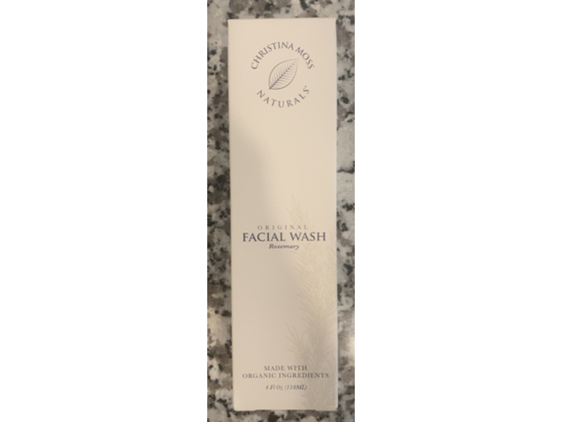 Christina Moss Natural Facial Wash, Rosemary, 4 fl oz/118 mL