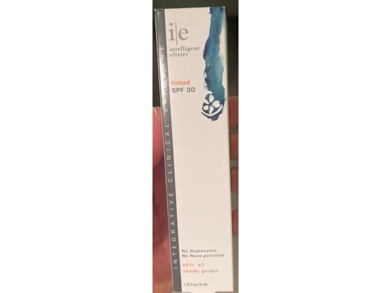 Intelligent Elixirs Tinted Sunscreen, SPF 30, Golden, 1.72 fl oz/51 mL