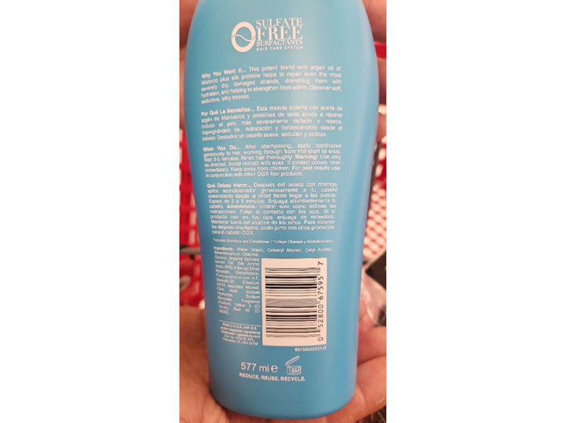 Ogx Extra Strength Hydrate & Repair + Conditioner, Argan Oil Of Morocco, 19.5 fl oz/577 mL