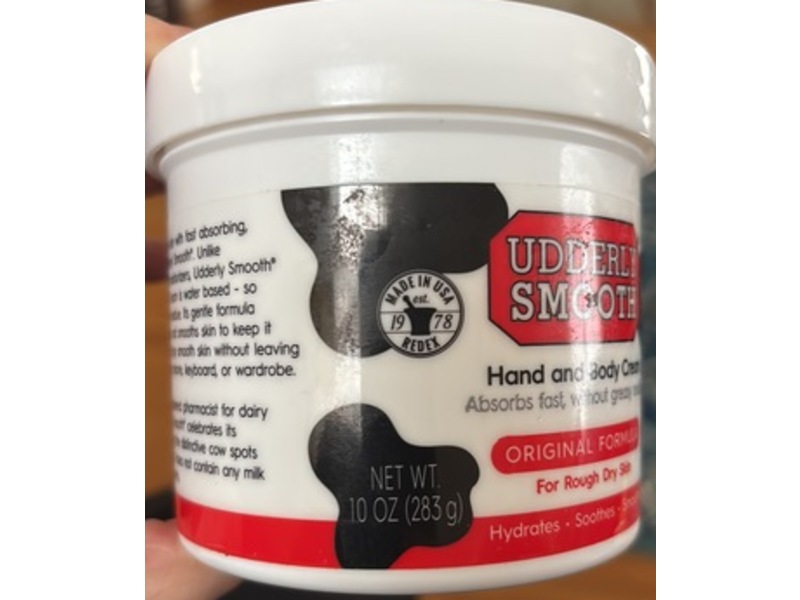 Udderly Smooth Hand & Body Cream, 10 fl oz/283 g