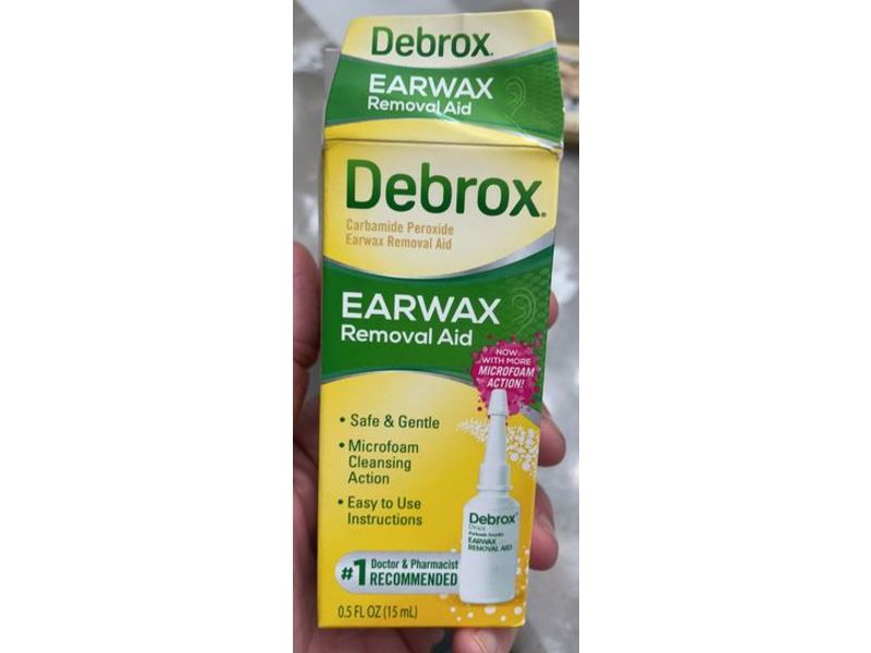 Debrox Earwax Removal Aid, 0.5 fl oz/15 mL
