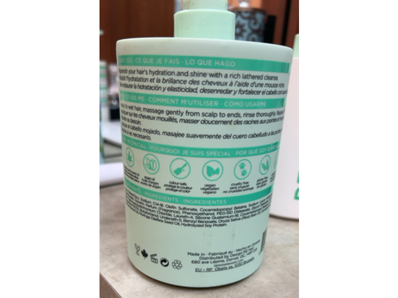 Designme Gloss.Me Hydrating Shampoo, 33.8 fl oz/1 L