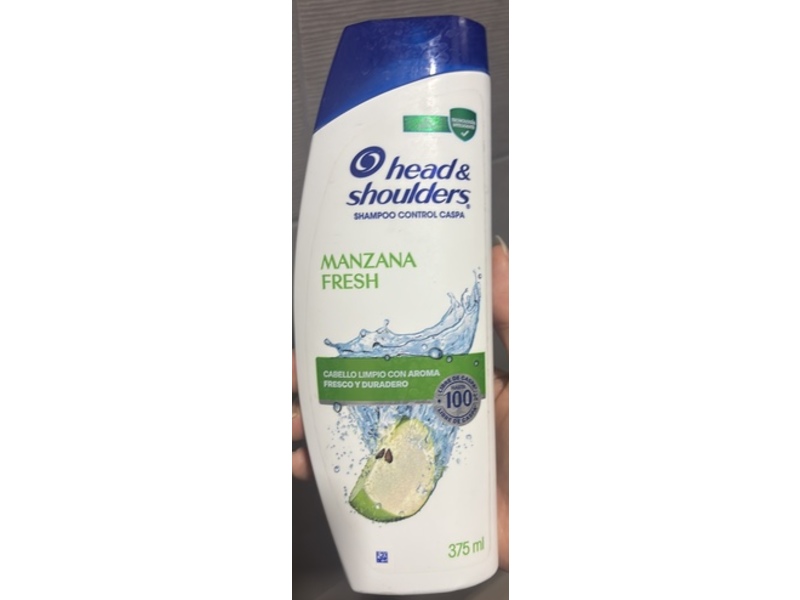 Head & Shoulders Anti-Dandruff Shampoo, Apple Fresh, 375 mL