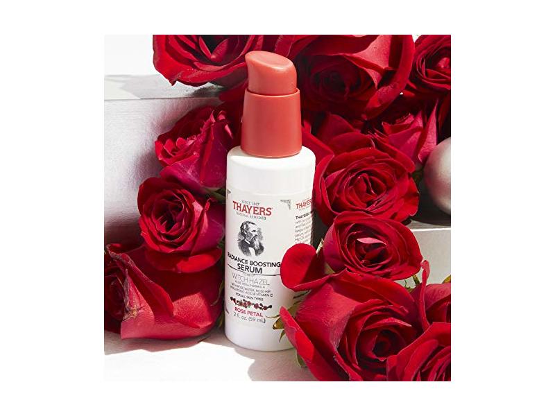 Thayers Radiance Boosting Serum, Rose Petal, 2 fl oz/59 mL