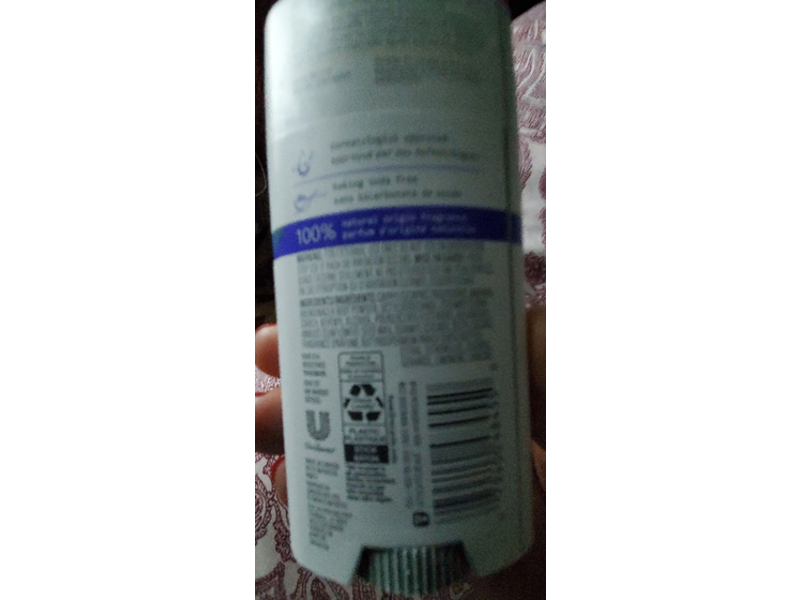 Dove Care By Plants 24H Deodorant, Eucalyptus, 2.6 oz/74 g