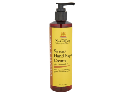 The Naked Bee Serious Hand Repair Cream, Coconut & Honey, 8 fl oz/237 mL