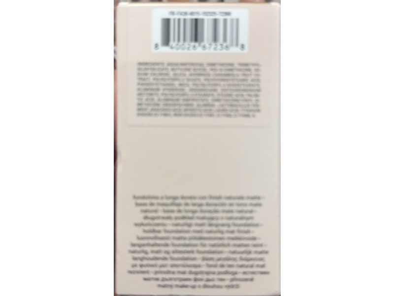 Fenty Beauty Natural Matte Longwear Foundation, Medium 356W, 1 fl oz/30 mL