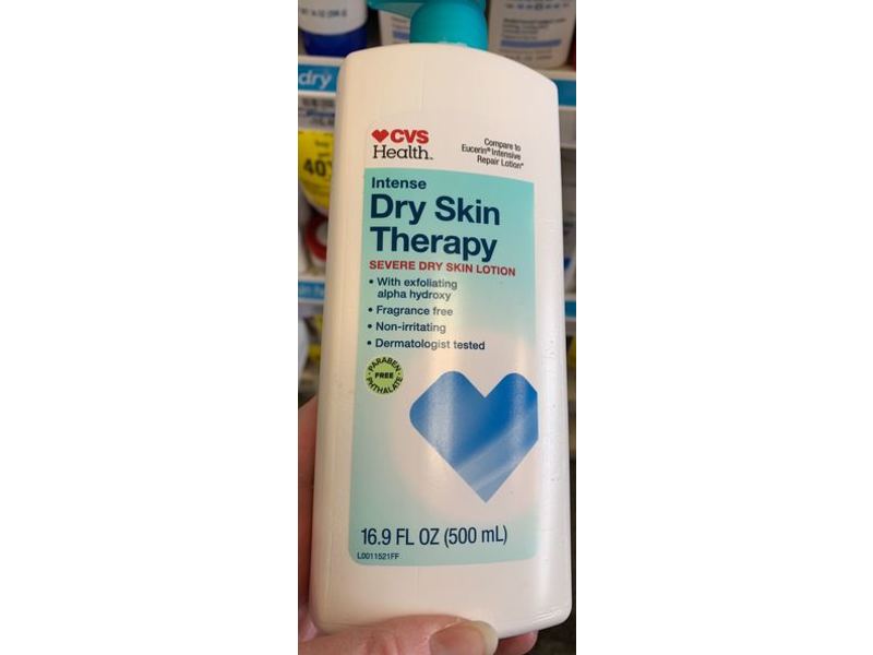 Cvs Health Intense Dry Skin Therapy, 16.9 fl oz/500 mL