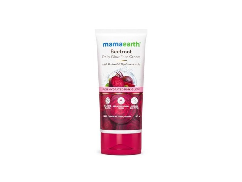 Mamaearth Daily Glow Face Cream, Beetroot, 80 g
