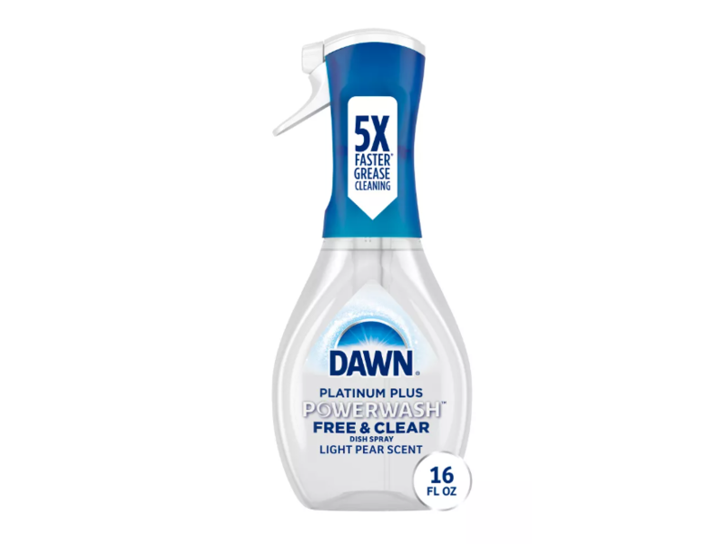 Dawn Ultra Platinum Dish Spray, Free & Clear, 16 fl oz/473 mL