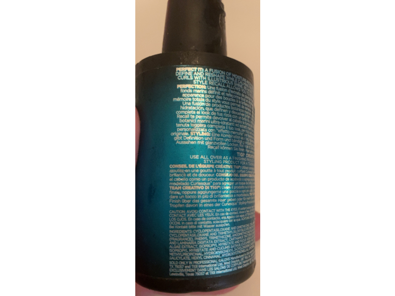 Tigi Catwalk Curlesque Curl Collection Defining Serum, 3.04 fl oz/90 mL