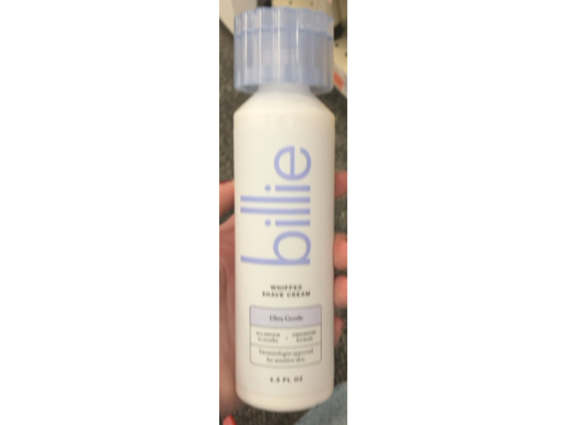 Billie Ultra Gentle Whipped Shave Cream, Allantoin + Unscented, 6.5 fl oz