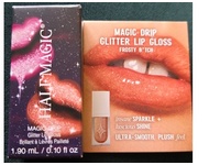 Half Magic Drip Glitter Lip Gloss, Frosty B*tch, 0.10 fl oz/1.90 mL - thumbnail 2