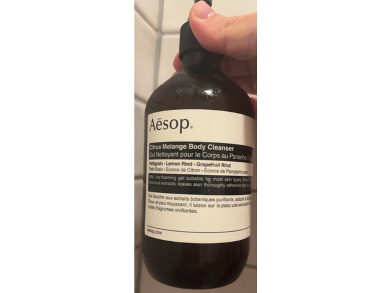 Aesop Body Cleanser, Citrus Melange, 16.9 fl oz/500 mL