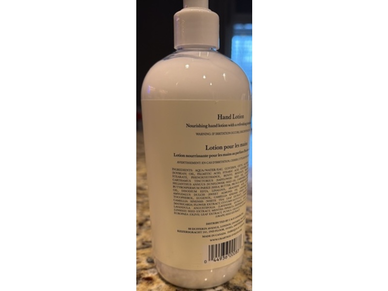 Crabtree & Evelyn Gardeners Hand Lotion, 16.9 fl oz/500 mL