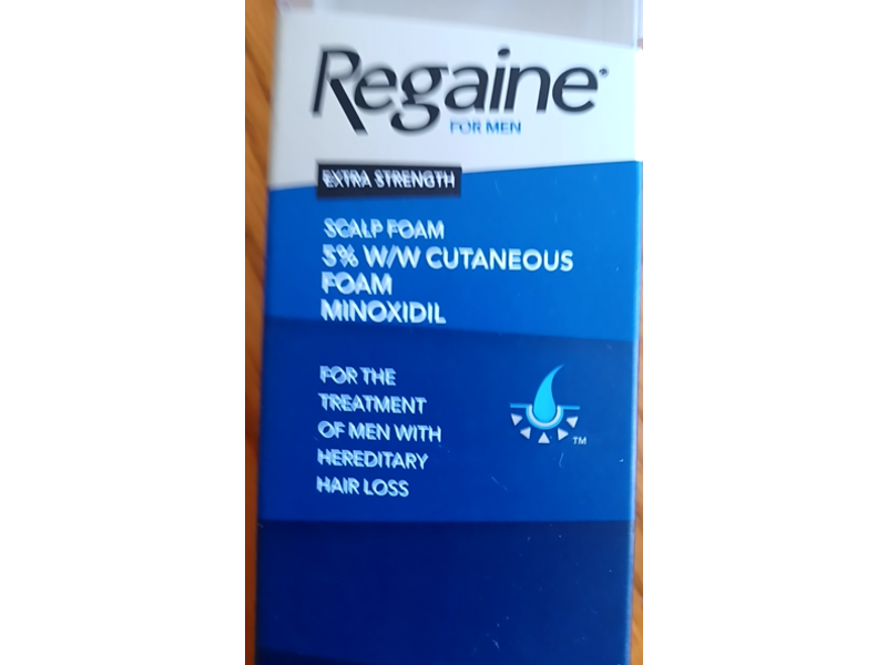 Regaine Extra Strength Scalp Foam Treatment, 60 g
