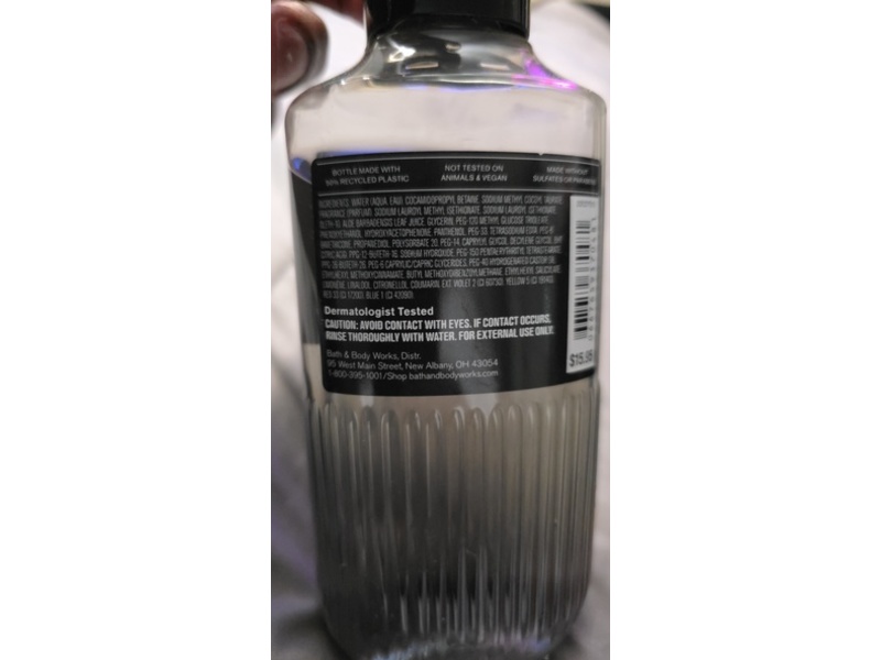 Bath & Body Works The Mens Shop 3 In 1 Hair , Face & Body Wash, Graphite, 10 fl oz/295 mL