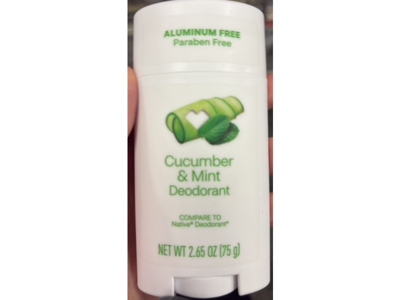 CVS Health Deodorant, Cucumber & Mint. 2.6 oz/75 g