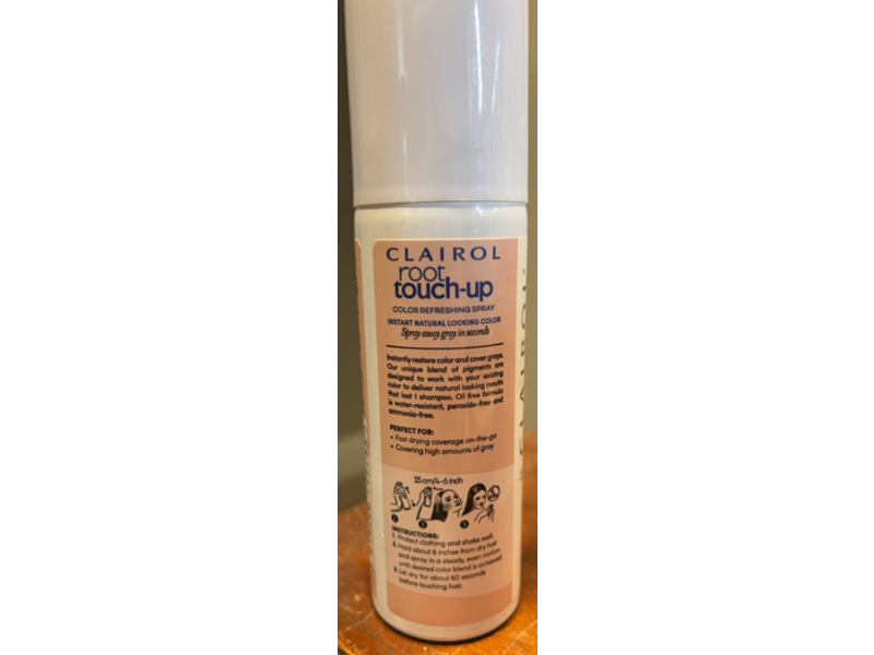 Clairol Root Touch up Color Refreshing Spray, Dark to Medium Brown, 1 oz/52.7 g,