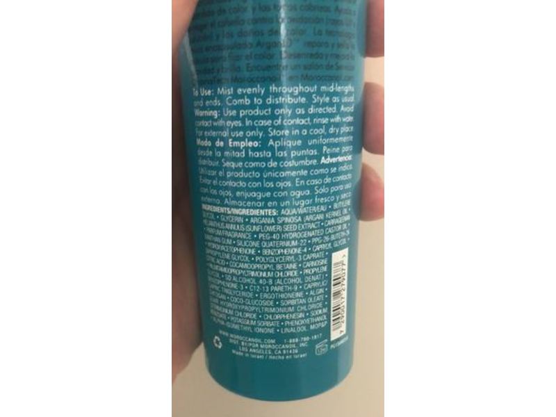 Moroccanoil Protect & Prevent Spray, Color Complete, 5.4 oz/160 mL