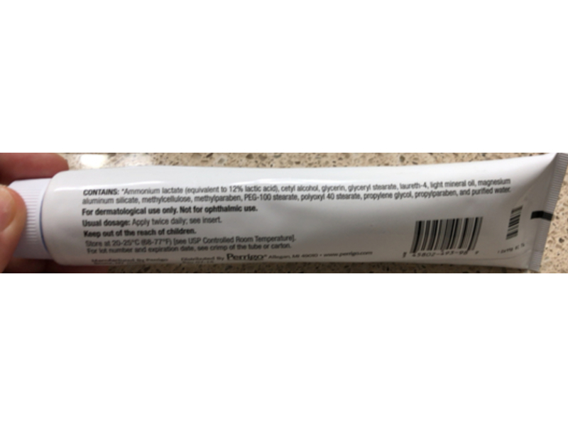 Ammonium Lactate Cream, 12%, 140 g, Padagis (Rx)