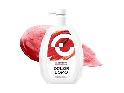Colorlomo Shampoo, Red, 11.83 fl oz/350 mL